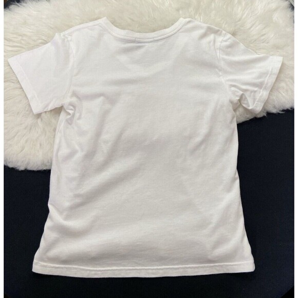 Fresh Produce Size XS White Palm Tree Embellished Short Sleeve T-Shirt - Picture 4 of 4